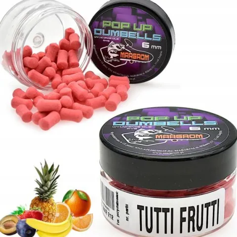 Dumbells POP UP 6 mm Margrom TUTTI FRUTTI przynęta Method Feeder