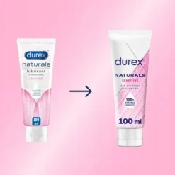 DUREX NATURALS SENSITIVE Żel Naturalny Lubrykant Wodny 100 ml Lekki Nawilża