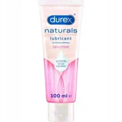 DUREX NATURALS SENSITIVE Żel Naturalny Lubrykant Wodny 100 ml Lekki Nawilża