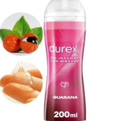 DUREX Play Żel 2w1 Guarana STYMULUJE POBUDZA 200ml do Sexu i Masażu