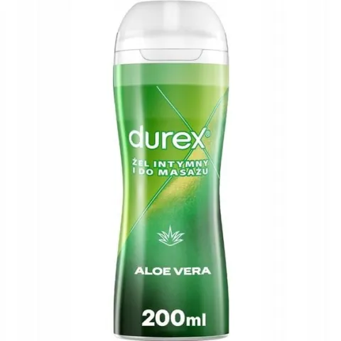 DUREX Play Massage Żel 2in1 ALOE GUARANA YLANG 3x200 ml Zestaw Masaż Sex