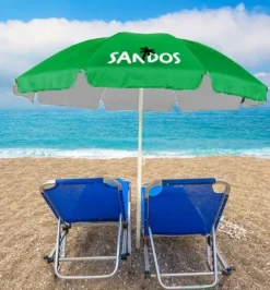 DUŻY PARASOL PLAŻOWY OGRODOWY OCHRONA UV ŁAMANY WODOODPORNY POKROWIEC