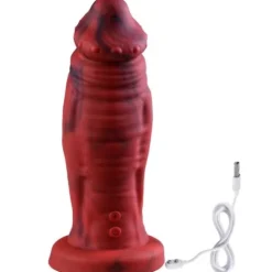 Duży Penis Z Wibratorem Wielkie Dildo Monster XXL 8 Funkcji