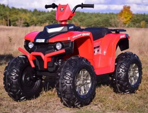 DUŻY QUAD NA AKUMULATOR, MIĘKKIE SIEDZENIE, MIĘKKIE KOŁA/CH9955