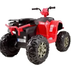 DUŻY QUAD NA AKUMULATOR, MIĘKKIE SIEDZENIE, MIĘKKIE KOŁA/CH9955