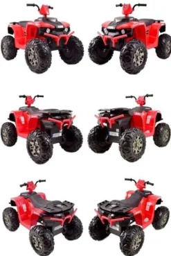 DUŻY QUAD NA AKUMULATOR, MIĘKKIE SIEDZENIE, MIĘKKIE KOŁA/CH9955