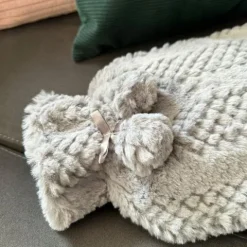 DUŻY TERMOFOR PLUSZOWY MIŁY OGRZEWACZ GUMOWY W SWETERKU XXL