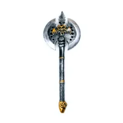 Dwustronny Topór Chaosu | Pianka | 66 cm | Nekromanta Fantasy