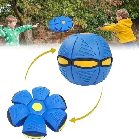 Dyskopiłka Frisbee 2w1 Latający Dysk Ufo Piłka Zabawka Do Rzucania