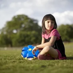 Dyskopiłka Frisbee 2w1 Latający Dysk Ufo Piłka Zabawka Do Rzucania