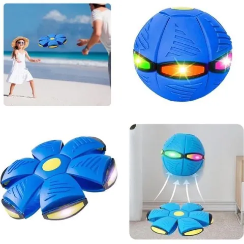 Dyskopiłka Frisbee 2w1 Latający Dysk Ufo Piłka Zabawka Do Rzucania