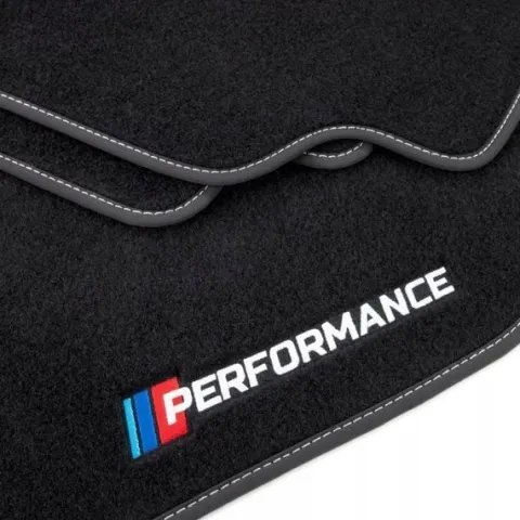 Dywaniki welurowe LOGO M Power BMW 3 F30 od 2012