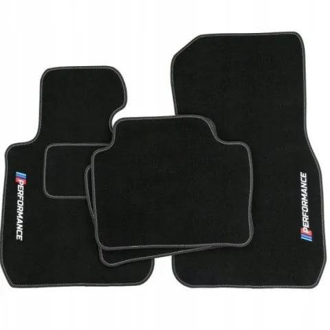 Dywaniki welurowe LOGO M Power BMW 3 F30 od 2012