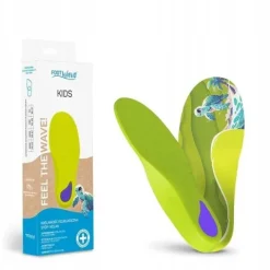 DZIECIĘCE WKŁADKI ORTOPEDYCZNE KOŚLAWOŚĆ I PŁASKOSTOPIA KIDS SOFT 30-31