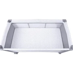 Łóżeczko turystyczne + materac + torba 123,5 x 65 x 76 cm RK-241 szare