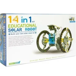 Edukacyjny Zestaw Solarny Robot 13w1 - Pies, Łódka