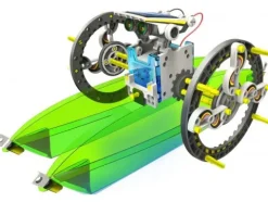 Edukacyjny Zestaw Solarny Robot 13w1 - Pies, Łódka