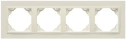 Efapel animato ramka 4-krotna perłowy 90940 tpp