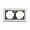 Efapel metallo ramka 2-krotna aluminium grafit 90920 tus