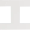 Efapel Quadro45 ramka 2-krotna biały 45920 TBR