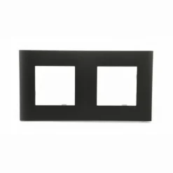 Efapel Quadro45 ramka 2-krotna czarny 45920 TPM