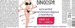 EFEKT JUŻ PO 1 ZABIEGU KONCENTRAT CYNAMON ALGI L-KARNITYNA 250 g