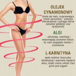 EFEKT JUŻ PO 1 ZABIEGU KONCENTRAT CYNAMON ALGI L-KARNITYNA 250 g