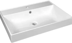 Ekskluzywna Umywalka Elita 50 z Powłoką NanoShine Duża Misa 50x45 cm