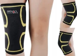 ELASTYCZNY STABILIZATOR KOLANA OPASKA NA KOLANO ŚCIĄGACZ ZESTAW PARA 2 SZT