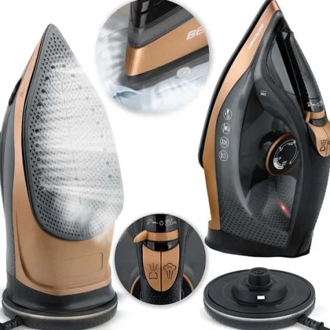 Żelazko bezprzewodowe parowe 2600W Berdsen BD-333 ceramiczna powłoka