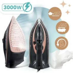 Żelazko parowe 3000W Berdsen BD-332 ceramiczna powłoka praca w pionie