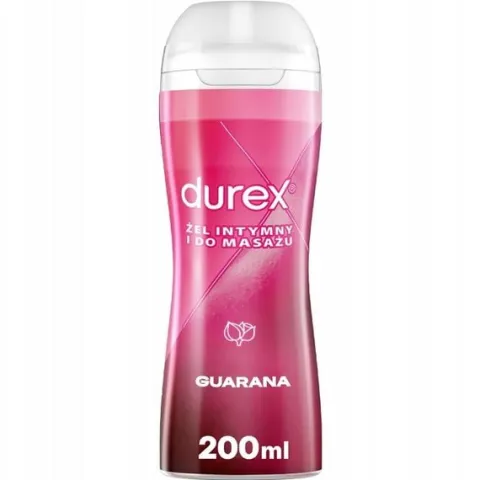 ŻEL DUREX PLAY 2w1 z Pobudzającą Guaraną 200 ml Stymulujący Do Masażu Sexu