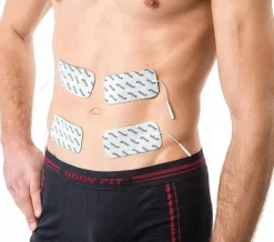 Elektrody TENS żelowe do elektrostymulatora EMS duże 10x5cm, 16 szt.