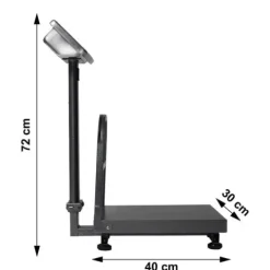 Elektroniczna waga magazynowa sklepowa platformowa towarowa przemysłowa LCD