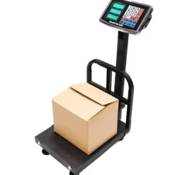 Elektroniczna waga magazynowa sklepowa platformowa towarowa przemysłowa LCD