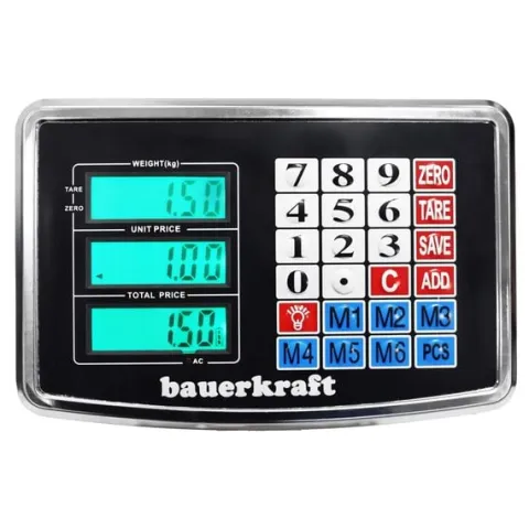 Elektroniczna waga magazynowa sklepowa platformowa towarowa przemysłowa LCD