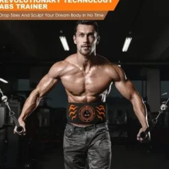 ElektroStymulator Mięśni Brzucha Pas Odchudzający ABS 6 Trybów UNIWERSALNY