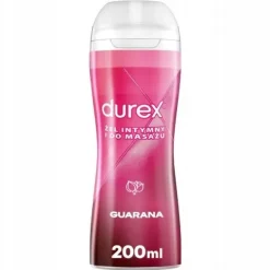 Żel intymny Durex Massage Lube Guarana 200 ml