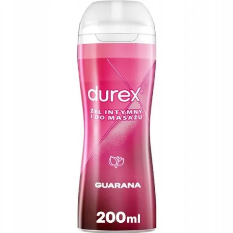 Żel intymny Durex Massage Lube Guarana 200 ml
