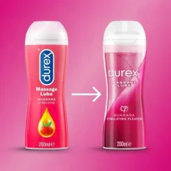 Żel intymny Durex Massage Lube Guarana 200 ml