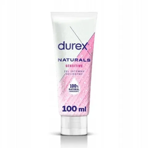 Żel intymny DUREX Naturals Sensitive naturalny bezpieczny delikatny na bazi