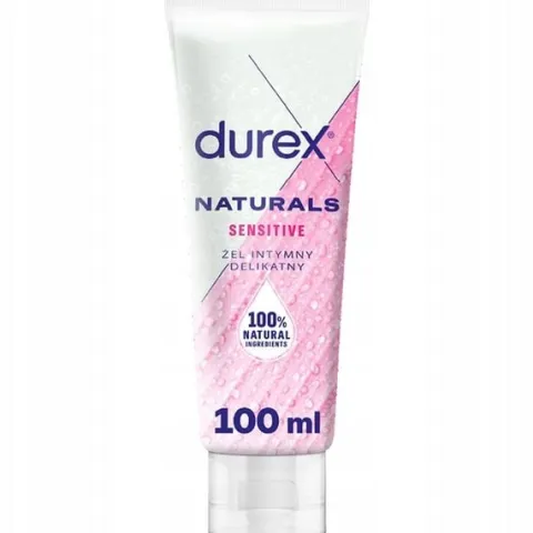 Żel intymny DUREX Naturals Sensitive naturalny bezpieczny delikatny na bazi
