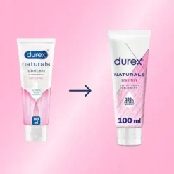 Żel intymny DUREX Naturals Sensitive naturalny bezpieczny delikatny na bazi