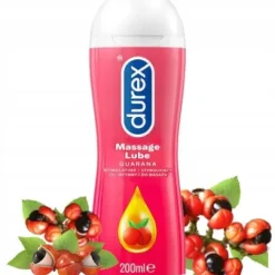 Żel Intymny DUREX PLAY GUARANA 2w1 200ml Duży Lubrykant Wodny Sex Masaż