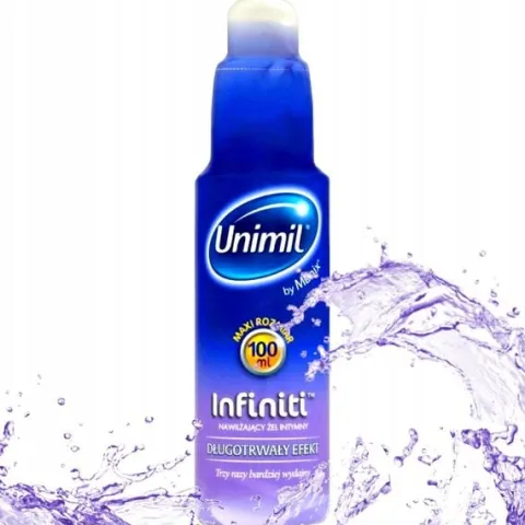 Żel intymny UNIMIL INFINITI do seksu analny MEGA WYDAJNY lubrykant 100 ml