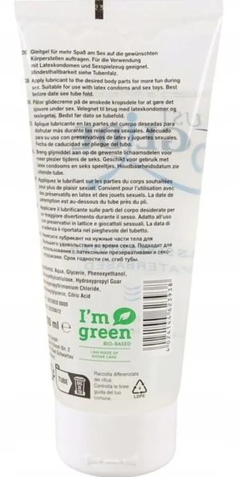 ŻEL INTYMNY WODNY LUBRYKANT NAWILŻAJĄCY POTĘGUJĄCY DOZNANIA INTYMNY 200ml