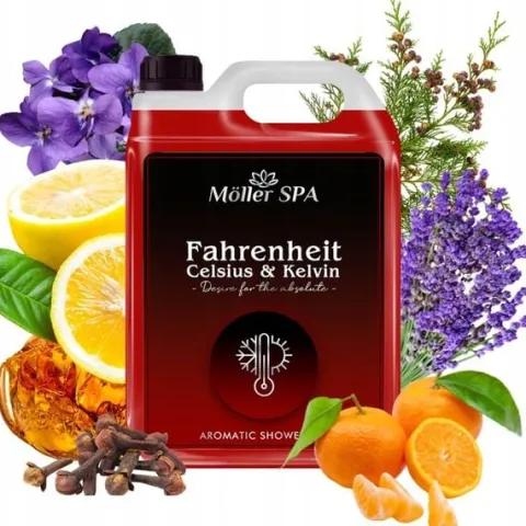 Żel pod prysznic FAHRENHEIT CELSIUS & KELVIN zapach perfum 5L DEN