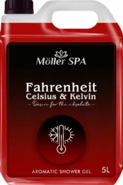 Żel pod prysznic FAHRENHEIT CELSIUS & KELVIN zapach perfum 5L DEN