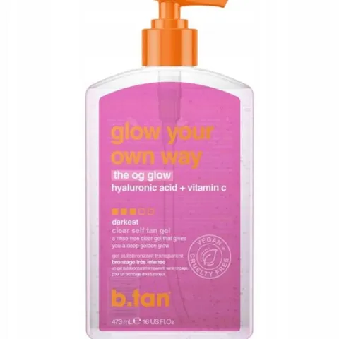 Żel samoopalający Przezroczysty bez smug b.tan Glow Your Own Way 473ml