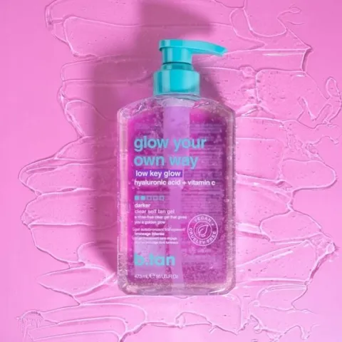 Żel samoopalający Przezroczysty B.tan Glow your own way low key glow 473ml